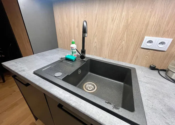 Lägenhet Time&house Pileckiego Przy Centrum Onkologi I Klinice Novum Na Wylacznosc Pokoj,sypialnia,lozko, Lazienka,kuchnia