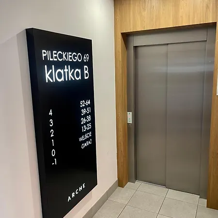 דירה Time&house Pileckiego Przy Centrum Onkologi I Klinice Novum Na Wylacznosc Pokoj,sypialnia,lozko, Lazienka,kuchnia *