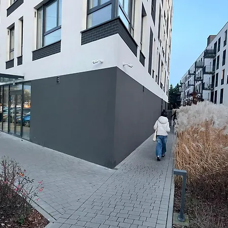 Time&house Pileckiego Przy Centrum Onkologi I Klinice Novum Na Wylacznosc Pokoj,sypialnia,lozko, Lazienka,kuchnia דירה