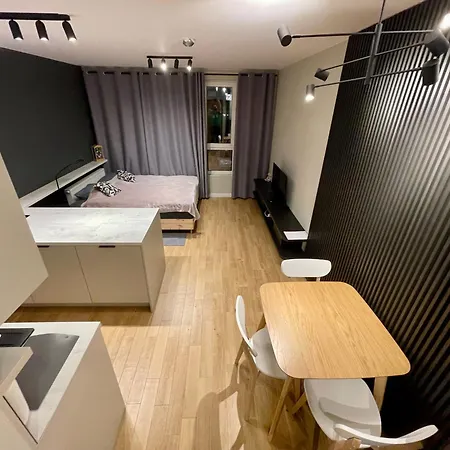 Apartment Time&house Pileckiego Przy Centrum Onkologi I Klinice Novum Apartament Na Wylacznosc Pokoj,sypialnia,lozko, Lazienka,kuchnia